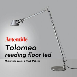 yX܃N[|szArtemide Ae~f TOLOMEO Reading FLOOR LED Aluminium gI [fBO tAv LEDdl