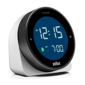 BRAUN uE BC24 Digital Clock fW^ NbN LED A[ v uv ڊo܂v Xk[Y ~j} fUC ׃Z