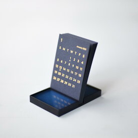 JACKAL CLARA ジャッカル クララ 2026 令和8年 卓上カレンダー カレンダー デスクカレンダー 松田卓也 Takuya Matsuda ミニマル