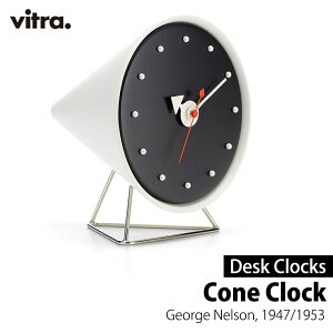 �y�I���W�i�����T����zvitra ���B�g�� Desk Clocks �f�X�N�N���b�N Cone Clock �R�[���N���b�N �u�����v ��㎞�v George Nelson �W���[�W�E�l���\�� �l���\���N���b�N