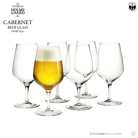 HOLMEGAARD CABERNET BEER GLASS 6pcs 640ml Peter Svarrer ホルムガード カベルネ ビアグラス 6個セット ピーター・スヴェア ガラス 北欧 デンマーク 王室御用達 ［4303389］