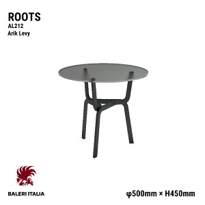 Baleri Italia �o���� �C�^���A ROOTS ���[�c AL212 ��500 H450 Arik Levy �A���b�N�E�����B �T�C�h�e�[�u��