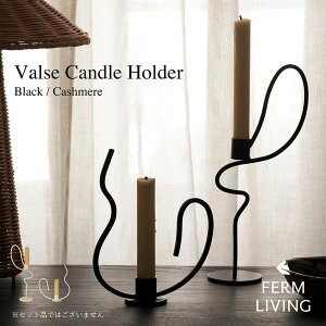 ferm LIVING t@[rO Valse Candle Holder High/Low oX Lhz_[ ubN JV~A Pi XC k S