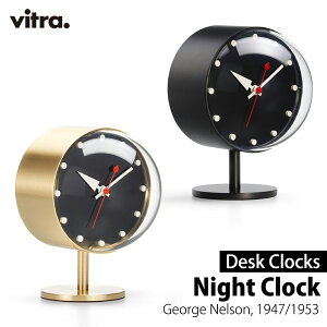 �y�I���W�i�����T����zvitra ���B�g�� Desk Clocks �f�X�N�N���b�N Night Clock �i�C�g �N���b�N �u�����v ��㎞�v George Nelson �W���[�W�E�l���\�� �l���\���N���b�N