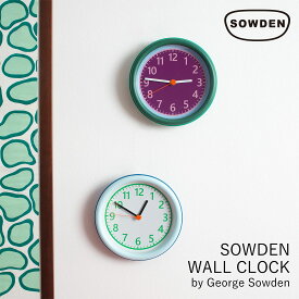 【要エントリ全ポイントback抽選!】SowdenLight ソーデンライト SOWDEN WALL CLOCK ソーデン ウォール クロック 時計 ジョージ・ソーデン メンフィス memphis ポストモダン