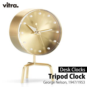 �y�I���W�i�����T����zvitra ���B�g�� Desk Clocks �f�X�N�N���b�N Tripod Clock �g���C�|�b�h �N���b�N �u�����v ��㎞�v George Nelson �W���[�W�E�l���\�� �l���\���N���b�N