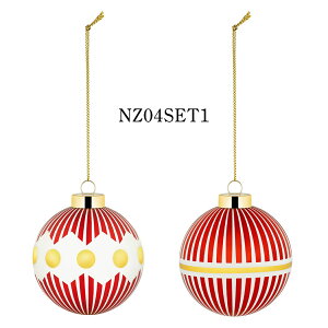 ALESSI �A���b�V Delight �N���X�}�X�I�[�i�����g 2�_�Z�b�g �f�B���C�g Nika Zupanc �j�J�E�Y�p���N �X�g���C�v ���� �{�[�_�[ �h�b�g �I�u�W�F