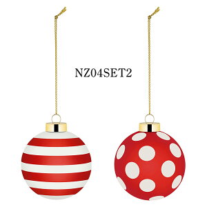 ALESSI �A���b�V Delight �N���X�}�X�I�[�i�����g 2�_�Z�b�g �f�B���C�g Nika Zupanc �j�J�E�Y�p���N �X�g���C�v ���� �{�[�_�[ �h�b�g �I�u�W�F