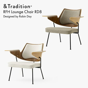 &Tradition �A���h�g���f�B�V���� RFH Lounge Chair RD8 ���E���W�`�F�A Robin Day ���r���E�f�C �֎q �k�� �f���}�[�N