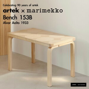 Artek + Marimekko AebN }bR Bench 153B x` Seireeni Kivet ZC[j LFbg 90NLO A@EAAg Alvar Aalto }CEC\ Maija Isola Ajo[T[ 2025NRNV