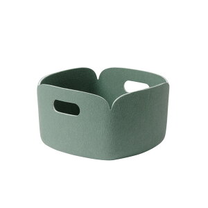 MUUTO ���[�g Restore Basket 28×28cm ���X�g�A �o�X�P�b�g�����` Mika Tolvanen �~�J�E�g���o�l�� �t�F���g �����g�� ���X�g�A �k�� �C���e���A