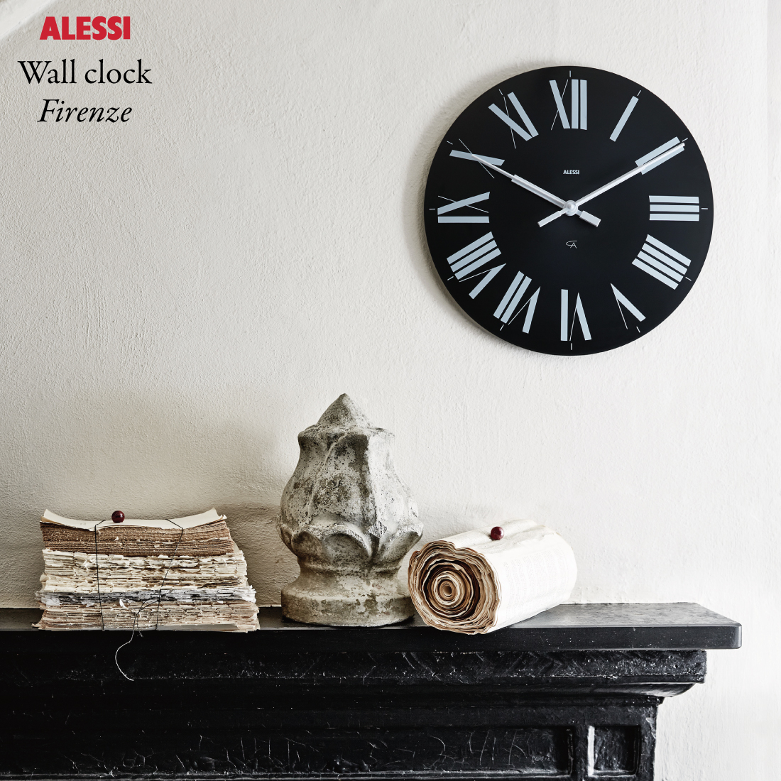 楽天市場】Alessi アレッシィ Firenze Wall clock フィレンツェ