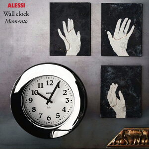 Alessi AbV Momento Wall clock g EH[NbN Ǌ|vAldo Rossi AhEbV