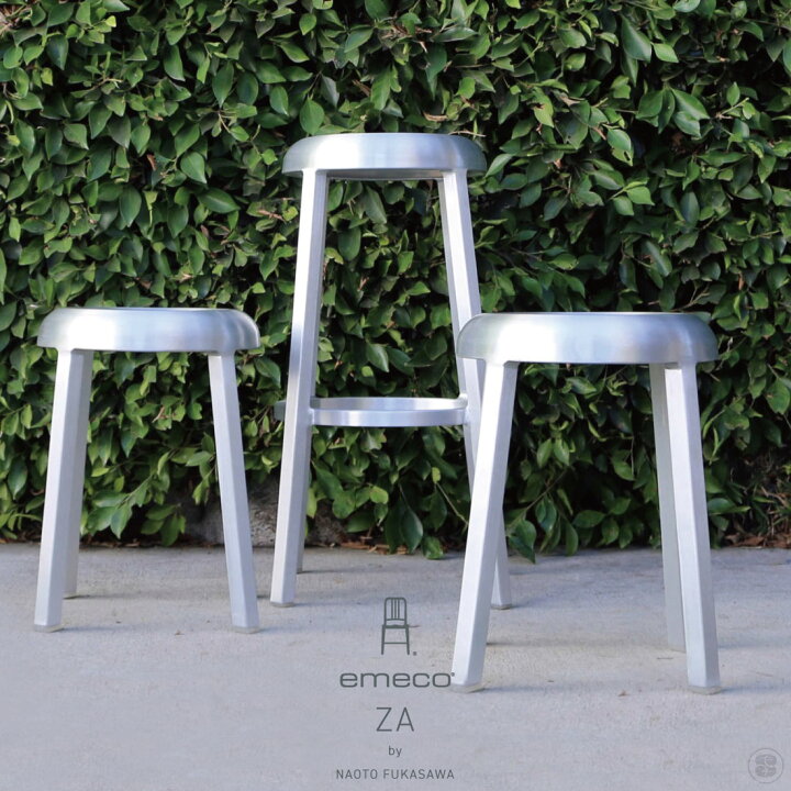 楽天市場】【店舗クーポン発行中】emeco/ZA/Stool/Naoto Fukasawa 
