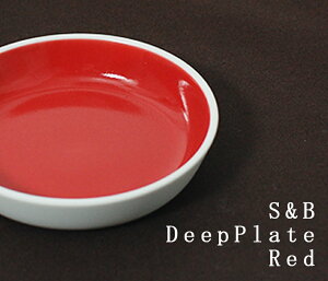 yX܃N[|szLc  1616 arita japan S&B DEEP PLATE RED S&BfB[vv[g bh 78×H16mm Veo[COX fUCS&B M TYpX Sc