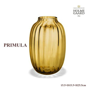 HOLMEGAARD Primula Vase H25,5 v zK[h t[x[X PRIMULAԊ |bg KX ԕr k W15.5×D15.5×H25.5cm