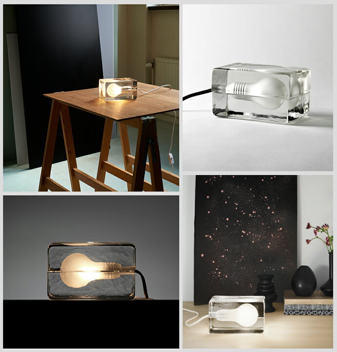 楽天市場】Design House Stockholm ブロックランプ 《スモーク Smoke  