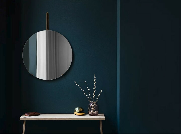 楽天市場】MOEBE ムーベ WALL MIRROR ミラー 直径30cm鏡 ウォール 