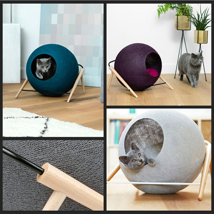 楽天市場】MEYOU The BALL ザ ボール キャットハウスベッド ペット 猫 