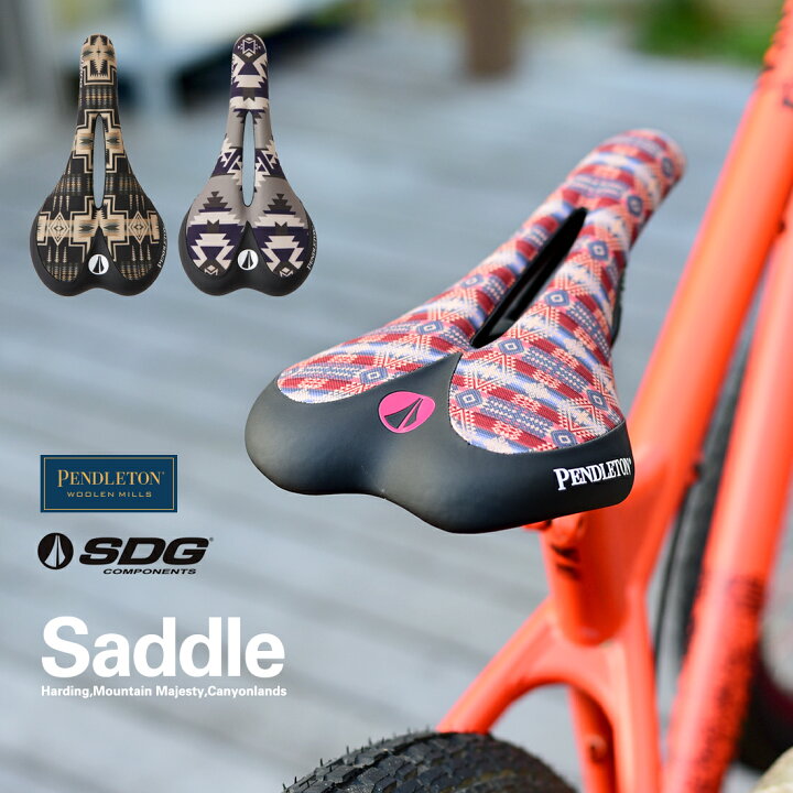 楽天市場】PENDLETON ペンドルトン × SDG サドル自転車 カスタマイズ 