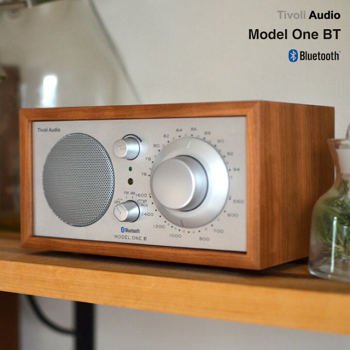 楽天市場】Tivoli Audio Model One BT チェリー／シルバー モデルワン 
