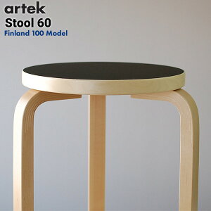 y|XgJ[hv[gzygT[rX Tzartek AebN Stool60 Xc[60 3{ ubN A@ AAgubN mE 280 001 53 A Alvar Aalto birch black linoleum L