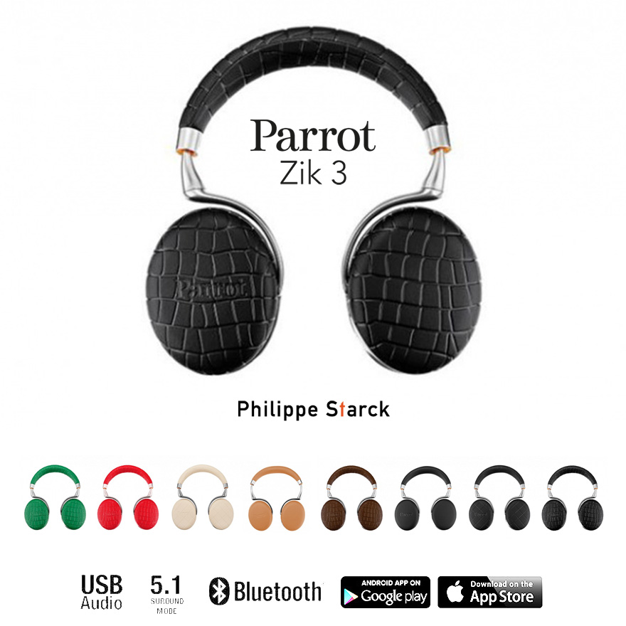 楽天市場】Zik/ジック Parrot Zik 3.0フィリップ・スタルクがデザイン