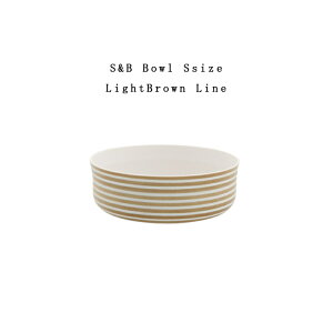 Lc  1616 arita japan S&B Bowl S LightBrownLine 120×H41mm S&B {E S CguE C Ve  o[COX fUCS&B M plate T_ {E BOWL bowl Sc