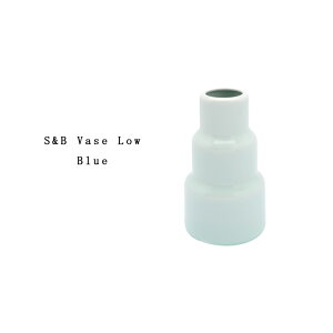 Lc  1616 arita japan S&B Vase Low Blue S&Bx[XLow  Ve  o[COX fUCS&B ԕr TYpX Sc