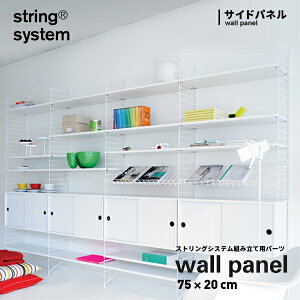 String system �X�g�����O�V�X�e���g���p�p�[�c �E�H�[���p�l�� 75×20cm 1������ �T�C�h�p�l���X�g�����O�V�X�e���g�ݍ��킹���R �I �V�F���t �p�[�c SW7520-12-1 SW7520-13-1 SW7520-61-1