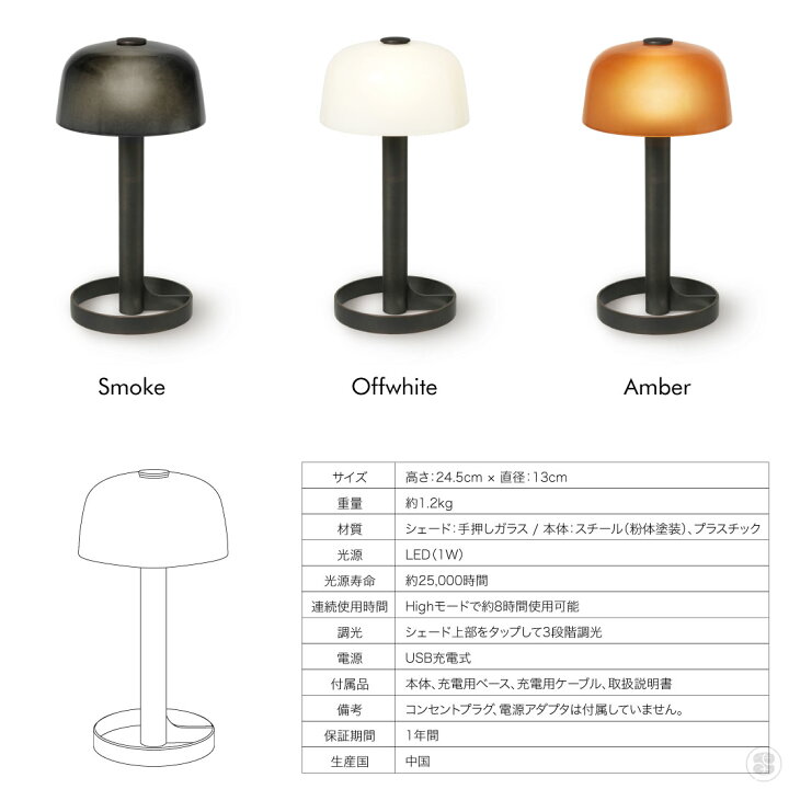 楽天市場】ROSENDAHL Soft Spot Portable Table Lamp Maria Berntsen 