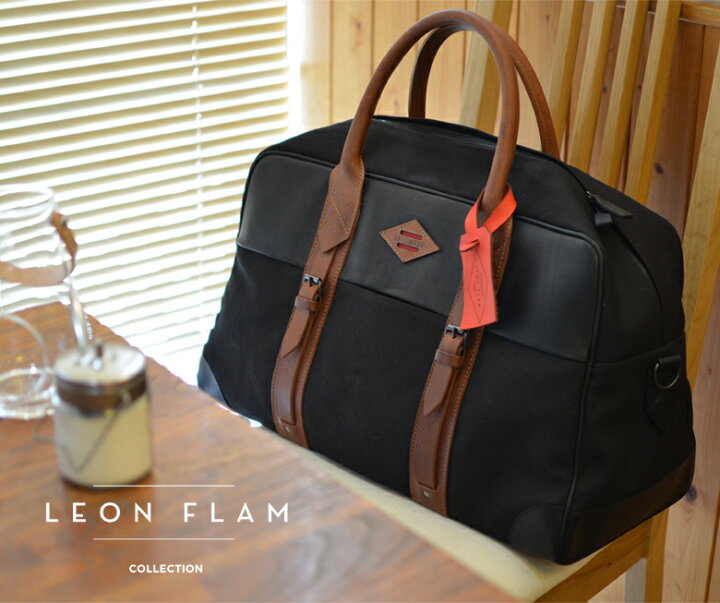 楽天市場】LEON FLAM レオンフラム SAC 48H ボストンバッグ 北欧 smtb 
