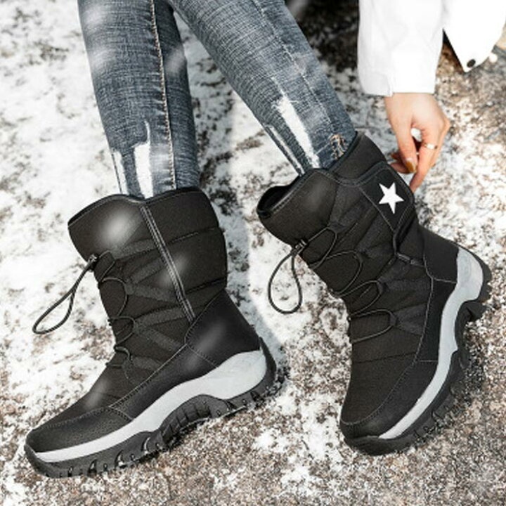 楽天市場 スノーブーツ メンズ おしゃれ スノーシューズ レディース レインブーツ 靴 シューズ アウトドア 防水 防寒 冬 あったか ブーツ ロング 丈 長靴 雨 雪 送料無料 Bm1106 Uricca ウリッカ By Shiny Mart