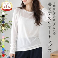 【1点790円〜！2点買いクーポンで！】 シアートップス シアーカットソー レディース 長袖 秋 冬 シアー …