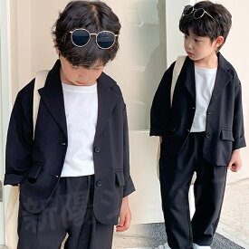 卒業式 パンツスーツ 男の子 韓国スーツ 男の子 子供スーツ 2点セット フォーマルスーツ 子供 入学式 スーツ キッズ フォーマル スーツ セットアップ 男の子 春 長袖 チェック柄 ジャケット ズボン 発表会 小学生 子供服 卒業式 キッズ ジュニア 七五三 結婚式
