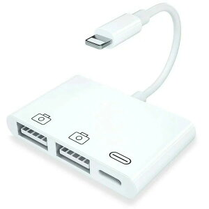 yN[|ő1000~OFFzOTG for iPad ϊA_v^ 3in1 OTG for iPhone Lightning J [_[ OTGΉ [d of[^] J[h[_[ USBJA_v^[ ʐ^ rfI] }EX L[{[