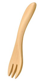 ■ キッズ白木フォーク　木製 カトラリー スプーン フォーク ナイフ キッズ 子供サイズ　11.5x2.5cm