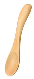 ■ キッズ白木スプーン　木製 カトラリー スプーン フォーク ナイフ キッズ 子供サイズ　11.5x2.5cm