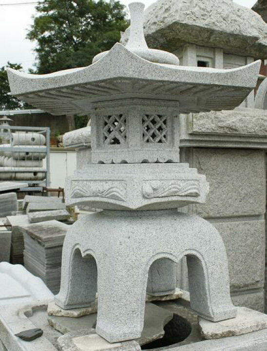 楽天市場】角雪見灯篭1.5尺 : 建築金物 SHOP