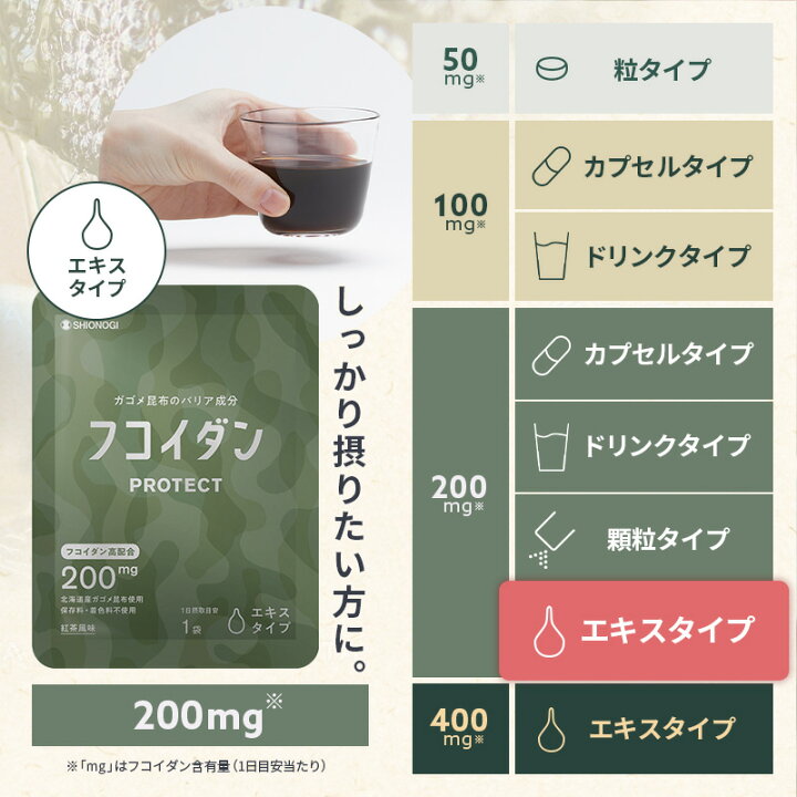 楽天市場】フコイダンPROTECT エキス200 ＜70g×30袋入り × 3箱セット 
