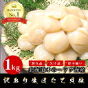 【期間限定！ポイント5倍】訳あり 北海道産 生ホタテ貝柱1kg お刺身 生ほたて ほたて ほたて貝柱 帆立 貝柱 貝 訳アリ わけあり ワケ あり 刺身 バター焼き フライ 海鮮丼 手巻き寿司 おつまみ 寿司ネタ ギフト お取り寄せグルメ 贈り物 贈答 食品 食べ物
