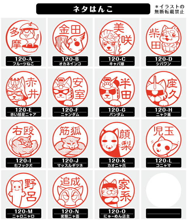 楽天市場 ネタはんこ ネーム印 イラスト入り ハンコ 12mm パロディ ニャア イラストはんこ グッズ 雑貨 スタンプ 判子 認印 用品 かわいい おもしろ おしゃれ プレゼント ギフト 結婚祝い クリスマス お歳暮 動物イラストはんこ しっぽと生活