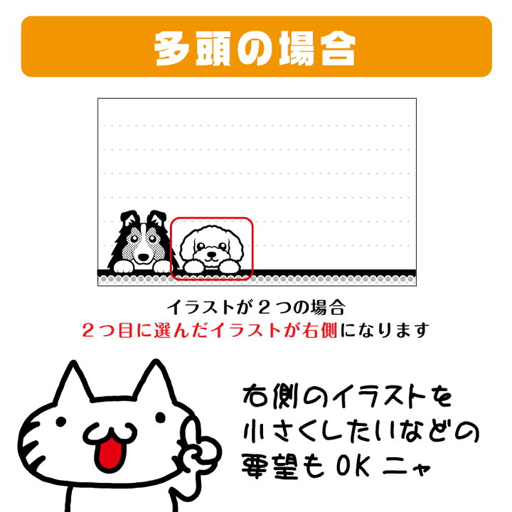 楽天市場 選べる動物イラスト1000種類以上 メモカード 100枚 名刺サイズ 多頭対応 メモ帳 Memo 付箋 便箋 文具 ノート グッズ 雑貨 かわいい 可愛い 犬 猫 鳥 魚 オーナーグッズ プレゼント ギフト お祝い 実用的 送料無料 結婚祝い お中元 動物イラストはんこ
