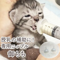 【保護猫応援】子猫の授乳補助 ミルクベビー用ニップル 御ちち Sニップル 2個入 5個入 10個入