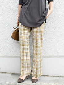 楽天市場 ホワイト チェックパンツの通販