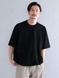 【SALE／50%OFF】GP/GS/GP: コットン ピケ Tシャツ SHIPS シップス トップス カットソー・Tシャツ ブラック ホワイト グレー【RBA_E】【送料無料】[Rakuten Fashion]