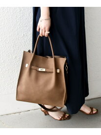 《一部追加予約》SHIPS any: A4 メタル フィッティング トート バッグ SHIPS any シップス バッグ トートバッグ ブラウン ブルー ワインレッド ベージュ ブラック グレー【先行予約】*【送料無料】[Rakuten Fashion]