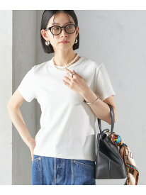 オーガニック コットン スムース TEE SHIPS WOMEN シップス トップス カットソー・Tシャツ ネイビー グレー ブラウン ホワイト【送料無料】[Rakuten Fashion]