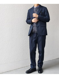SHIPS any:＜洗濯機可能/抗ピリング＞ウールライク オールシーズン セットアップ ジャケット & イージーパンツ◇ SHIPS any シップス スーツ・フォーマル セットアップスーツ ネイビー グレー ブラック【送料無料】[Rakuten Fashion]