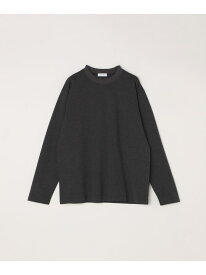 【SALE／10%OFF】SHIPS any: デザイン リブ ハイゲージ ポンチ クルーネック Tシャツ (ロンT)◆ SHIPS any シップス トップス カットソー・Tシャツ グレー ホワイト ベージュ ネイビー【RBA_E】【先行予約】*【送料無料】[Rakuten Fashion]